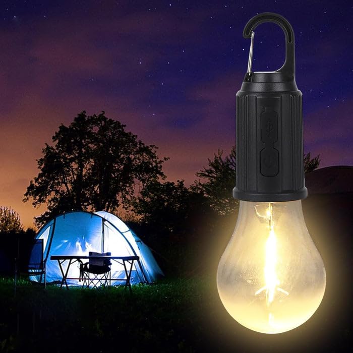 Camping solar bulb