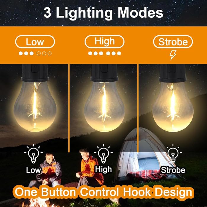 Camping solar bulb