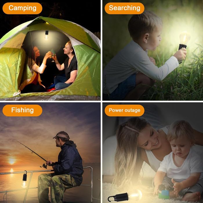 Camping solar bulb
