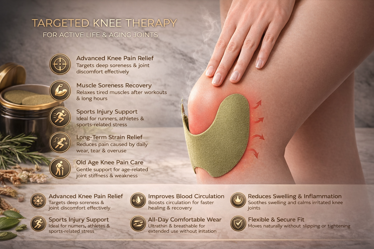 Knee Patches Pack of 10