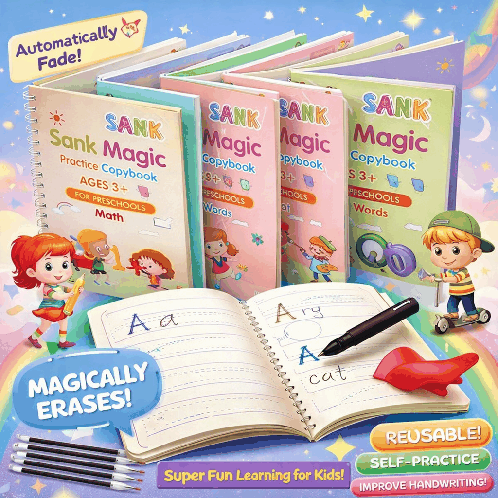 Sank Magic Practice Copybook